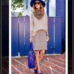 👜Talbots Classic Plaid Pencil Skirt